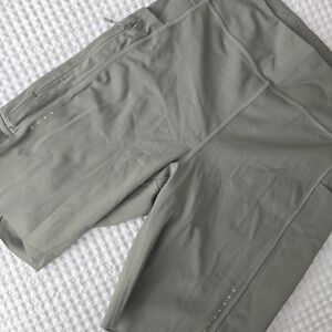 Women's Olive Green Athletic Shorts